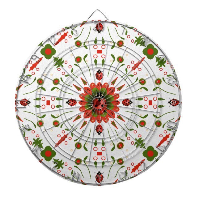 Diana Christmas Ladybug Red White Green (Frente)