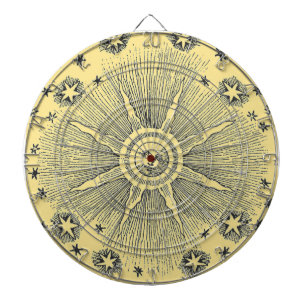 Diana Cielo Nocturno Antiguo Estrellas Sol Zodiaco Medie