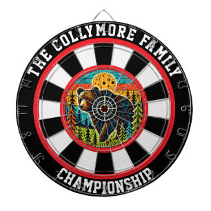 Diana Círculo objetivo del bosque de oso pardo