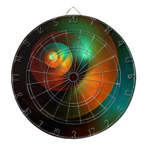 Diana Círculos coloridos Patrón de arte abstracto modern