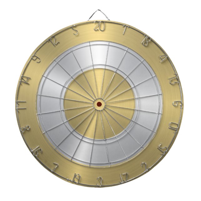 Diana Círculos metálicos de oro y plata (Frente)