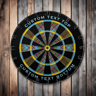 Diana Clan Anderson Tartan Dart Board