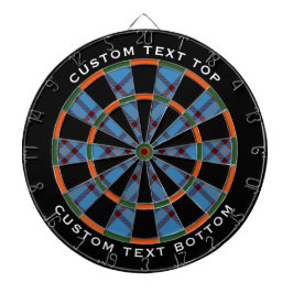 Diana Clan Elliot Antiguo Tartan Dart Board