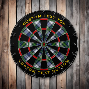 Diana Clan Gordon Dress Tartan Dart Board