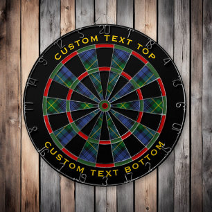 Diana Clan Gordon Tartan Dart Board
