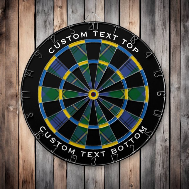 Diana Clan Johnston Tartan Dart Board (Subido por el creador)