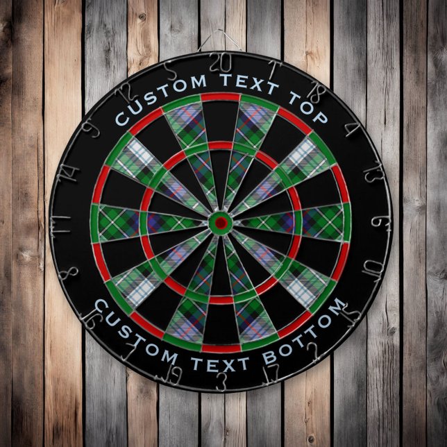 Diana Clan MacKenzie Vestir Tartan Dart Board (Subido por el creador)