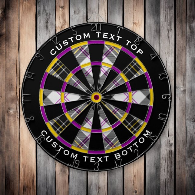 Diana Clan MacPherson Dress Tartan Dart Board (Subido por el creador)