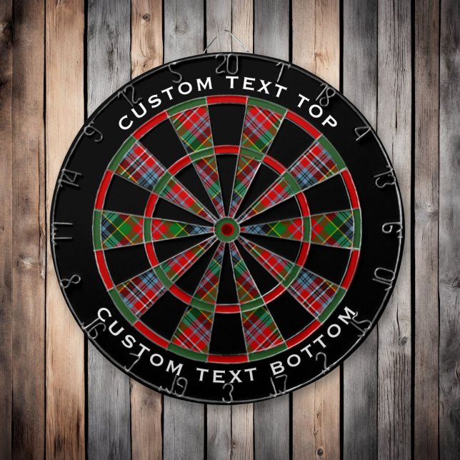 Diana Clan MacPherson Tartan Dart Board (Subido por el creador)
