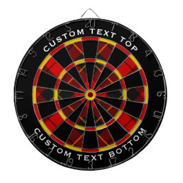 Diana Clan Wallace Tartan Dart Board
