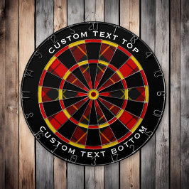 Diana Clan Wallace Tartan Dart Board