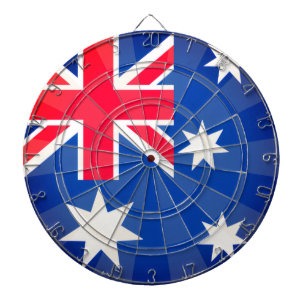 Diana Clásico Bandera Colorida de AUSTRALIA Azul Blanco