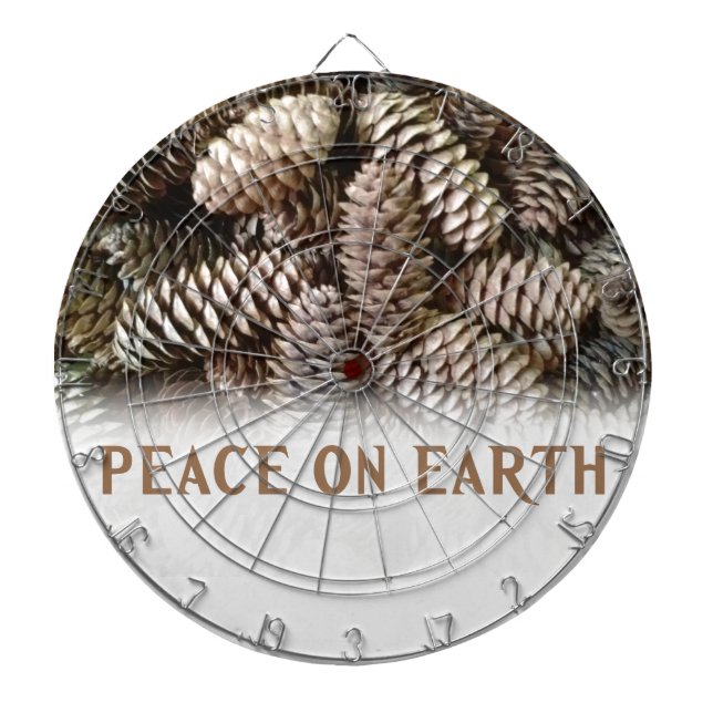 Diana Clásico Holiday Pine Cone Peace On Earth (Frente)