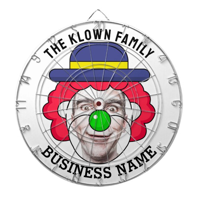 Diana Classic Dartboard with custom text and photo (Frente)