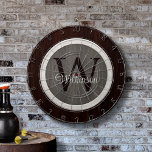 Diana Classic Wood Hickory and Cedar Dart Board<br><div class="desc">Sea cual sea el propósito de su visita el Classic Wood Hickory and Cedar Dartboard es una excelente elección para su estancia en estocolmo. Personalice fácilmente este diseño gráfico con su monograma.</div>