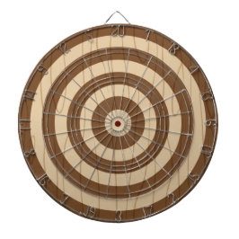 Diana Classic Wooden Dartboard Rustic Wall Game Decor