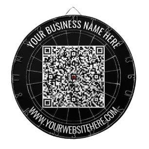 Diana Código QR y placa de dibujo de texto Personalizado