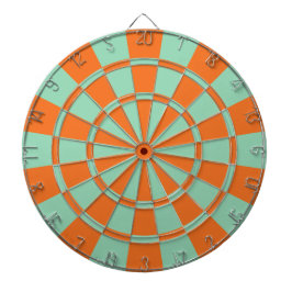 Diana Color Naranja Mandarina Y Verde Menta