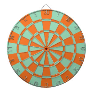 Diana Color Naranja Mandarina Y Verde Menta