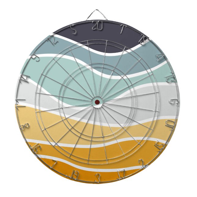 Diana Coloridas olas de estilo retro en verano (Frente)