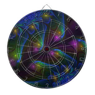 Diana Colorido Luminoso Abstracto Moderno Trippy Fractal