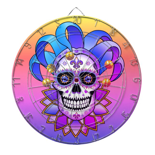 Diana Colorous Jester Skull (Frente)