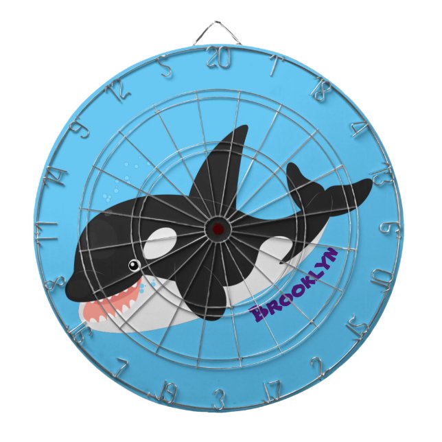 Diana Cómico asesino ballena orca personalizado lindo il (Frente)