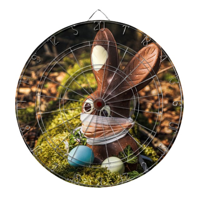 Diana Conejo de Pascua Chocolate Corona (Frente)