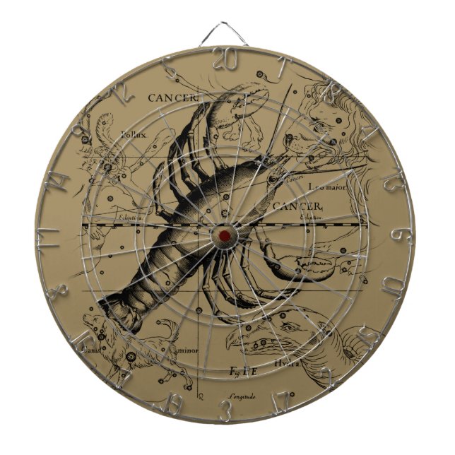 Diana Constelación del cáncer Hevelius 1690 (Frente)