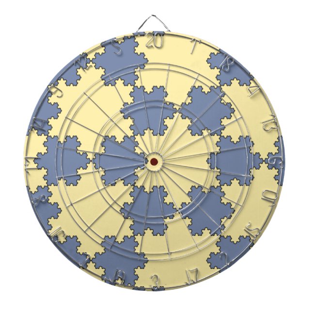 Diana Copos de nieve de Koch Teselados (Modelo fractal) (Frente)