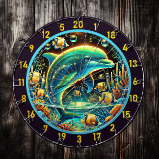 Diana Coral Cove Dolphin Dartboard Adventure