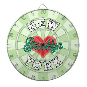 Diana Corazón Rojo NUEVA YORK Verde Nombre Personalizado