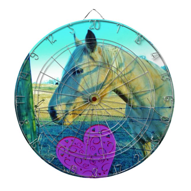 Diana Corazón rosa y caballo amarillo (Frente)