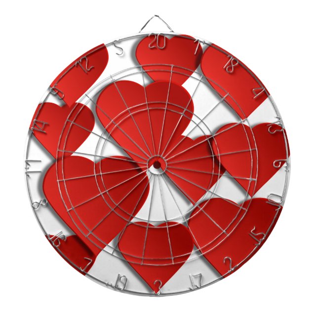 Diana Corazones de amor rojos (Frente)