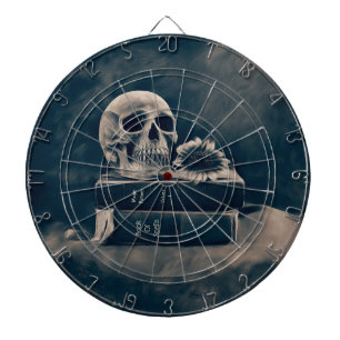 Diana Cráneo gótico Vintage Viejos Libros Cyanype Macabr