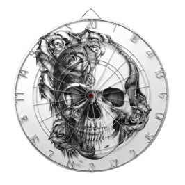 Diana Cráneo subió dibujado mano en blanco y negro.