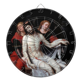 Diana Cristo muerto apoyado por dos ángeles (Ribalta)