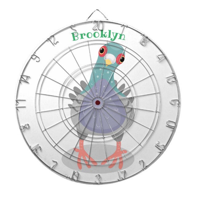 Diana Curioso ilustracion personalizado de palomas (Frente)