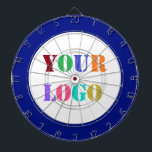 Diana Custom Business Logo Your Company Dart Board Gift<br><div class="desc">Custom Colors - Dart Board with Your Company Logo or Photo Promotional Business or Modern Personal Dartboards / Gift - Add Your Logo - Image - Photo or QR Code / or Text - Resize and move or remove and add elements / text with Customization tool. Choose / add your...</div>