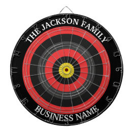 Diana Custom Corporate Dartboard Business Name