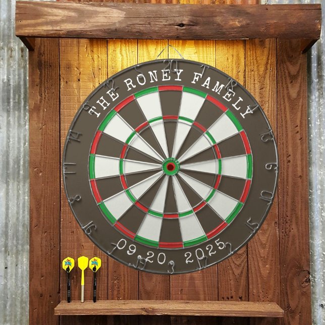 Diana Custom Family Name Personalized Dartboards (Subido por el creador)