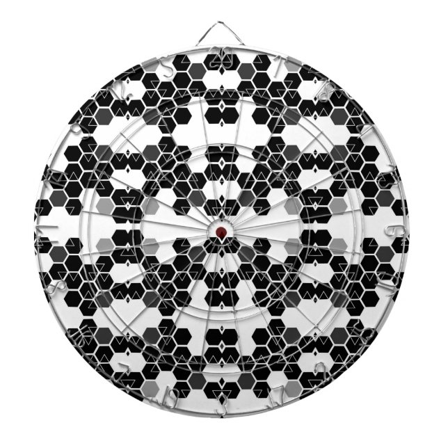 Diana Cute black white hex data patterns (Frente)