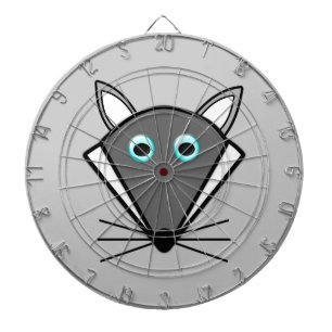 Diana Cute Halloween Wolf Dart Board