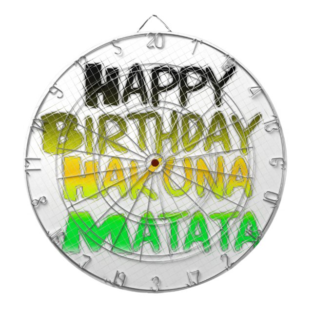 Diana Cute Happy Birthday Hakuna Matata eco Inspirationa (Frente)