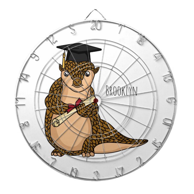 Diana Cute pangolin graduating cartoon  (Frente)
