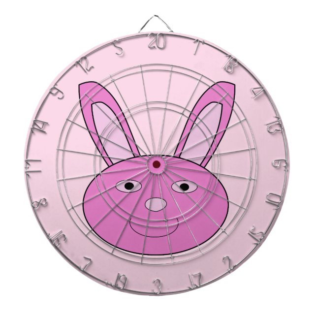 Diana Cute Pink Girly Bunny Face Spring Easter (Frente)
