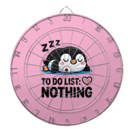 Diana cute sleeping penguin, to do list nothing