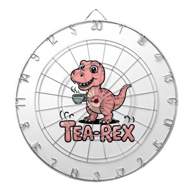 Diana Cute Tea-Rex Dinosaur Rosa – ¡Sorber Sucede! (Frente)