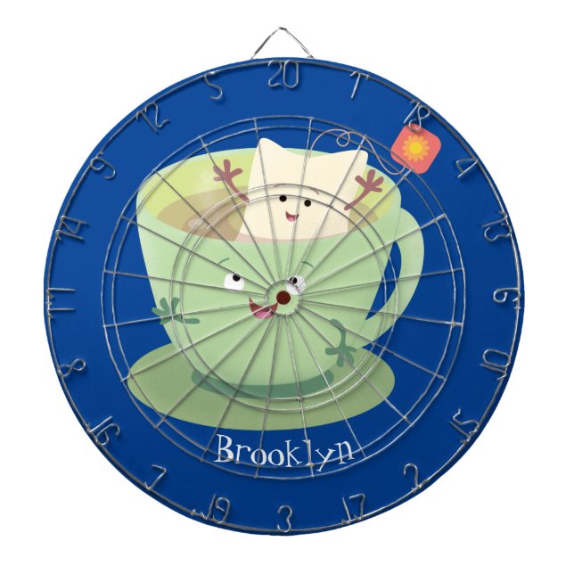 Diana Cuto teabag taza personalizado personaje de humor (Frente)