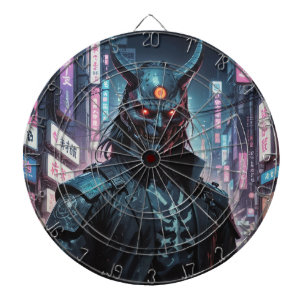 Diana Cyberpunk Demon Samurai